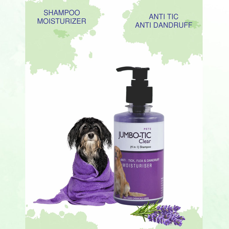 Dog Shampoo to remove Dandruff